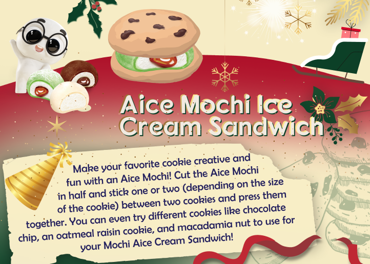 Aice Mochi Ice Cream Sandwich